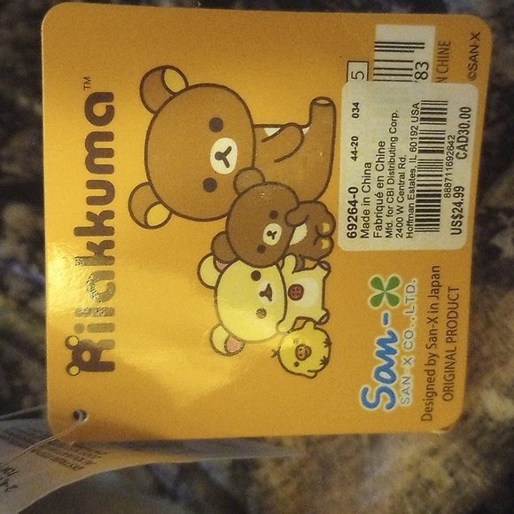 NWT 8" Rilakkuma - Picture 7 of 7